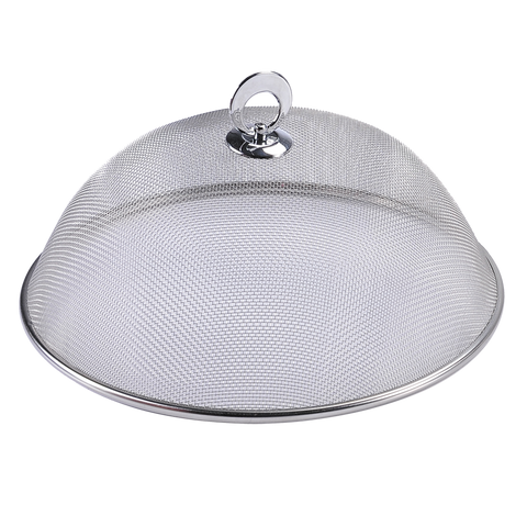 Stainless Steel Round Mesh Food Cover 35cm Dia.