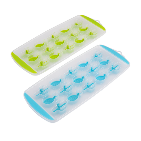Easy Release 15 Cube Pineapple/Cactus Ice Tray Set 2
