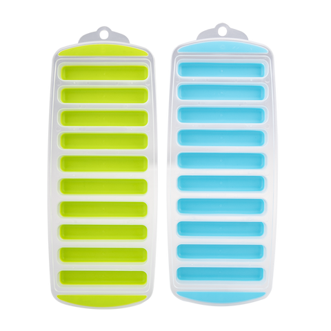 Easy Release 10 Cube Stick Ice Tray Set 2