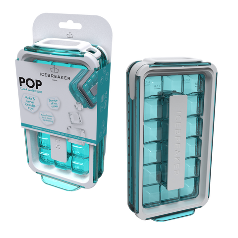 Pop Ice Maker 2.0 - Clear Water Blue