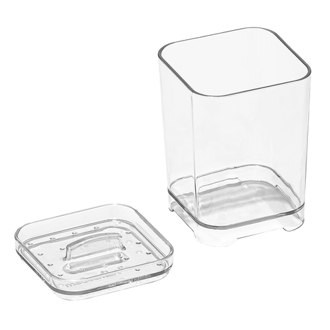 Cotton Swab Container - Clear