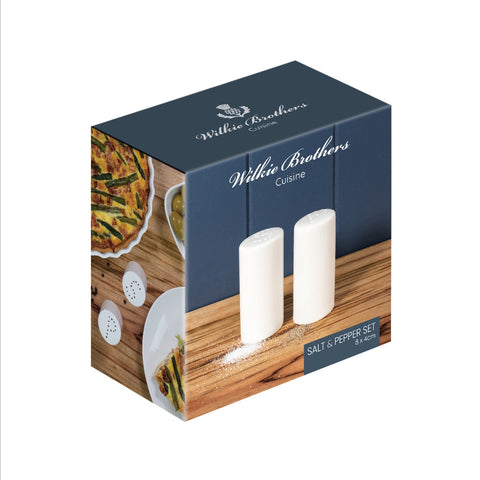 Salt & Pepper Set 8X4cm - New Bone