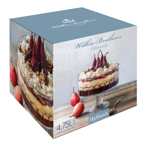 Highlands Trifle 26X22Cm Glass
