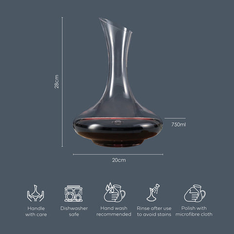 Kinross Decanter 1200ml - Glass
