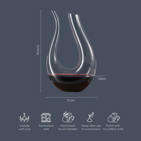 Lennox Decanter 1500ml - Glass
