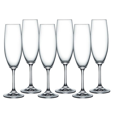 Lara Flutes Set of 6 - 220ml