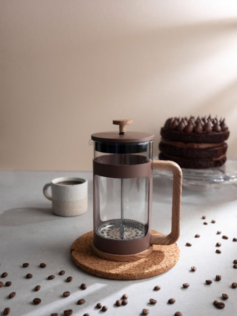 Coffee & Tea Plunger 1.0L Latte