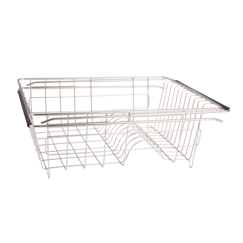 Stainless Steel Expandable In-Sink Dish Rack 35cm X 30cm X 12.7cm