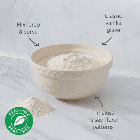 Mixing Bowl 26.5 x 12cm 3L Vanilla