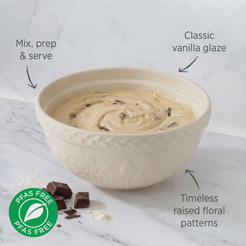 Mixing Bowl 29 x 14cm 4.5L Vanilla