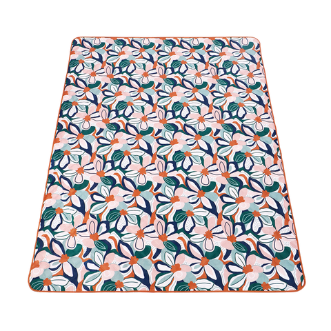 Picnic Rug - Desert Floral 175 X 142Cm