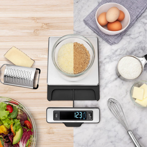 Food Scale With Pull-Out Display