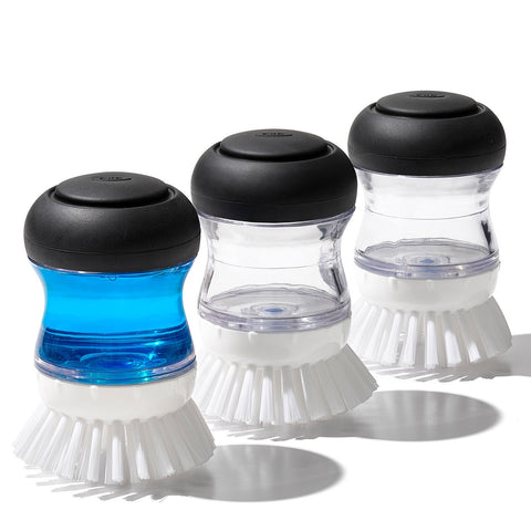 Soap Dispensing Palm Brush