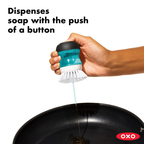 Soap Dispensing Palm Brush
