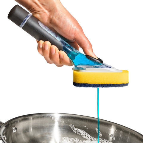 Good Grips Soap Dispensing Dish Scrub