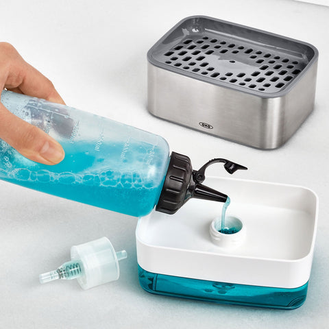 Oxo Soap Dispensing Sponge Holder