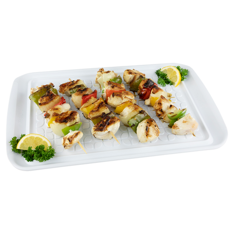 Tovolo Large Prep & Serve BBQ Trays Set 2 - Black/White