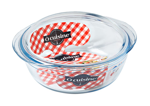 Round Casserole With Lid 27x23cm - 2.2L