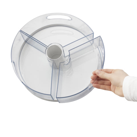 Crazy Susan Turntable with 3 Bins