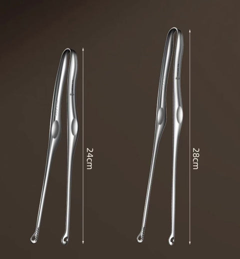 Cooktool Stainless Steel Multi-Purpose BBQ Food Tong/Tweezer - 24cm or 28cm