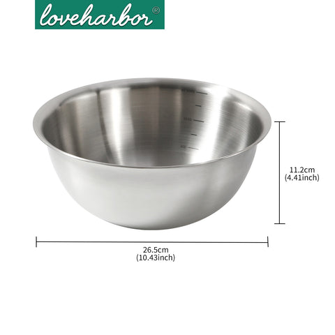Loveharbor Mixing Bowl201 S/Steel