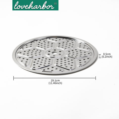 Loveharbor Stainless Steel Steamer Rack