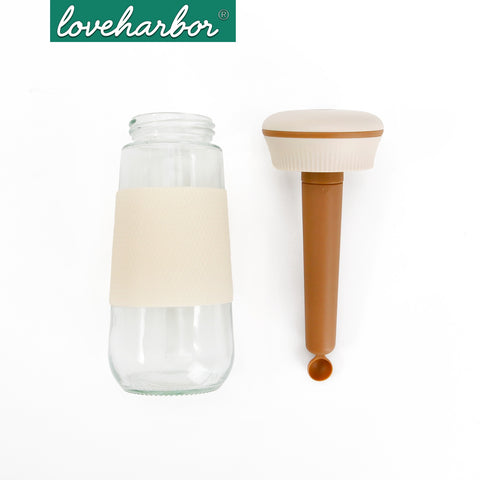 Loveharbor Glass Measured Salt Shaker
