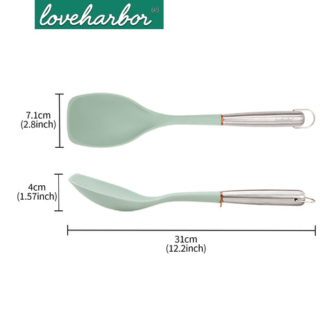 Loveharbor Premium Silicone Cooking Spoon