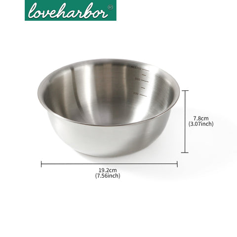 Loveharbor Mixing Bowl201 S/Steel