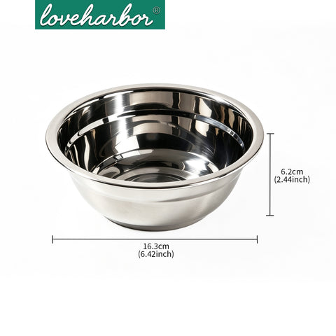Loveharbor 18/8 Stainless Steel Mixing Bowl