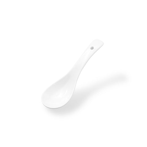 Loveharbor White Porcelain Soup Ladle