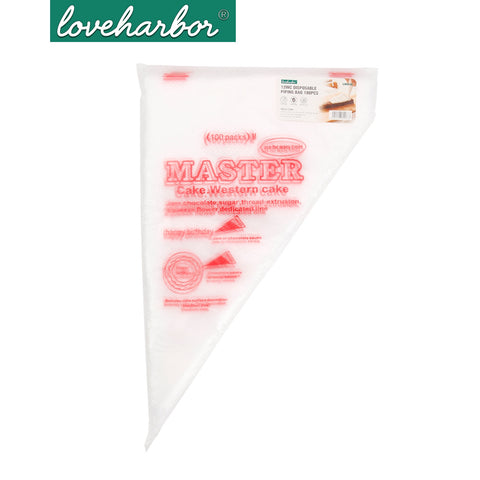 Loveharbor Disposable Piping Bag 100 Pieces