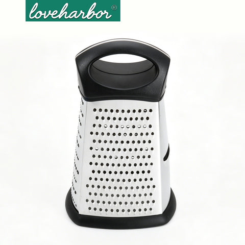 Loveharbor 4 Sided Stainless Steel Box Grater