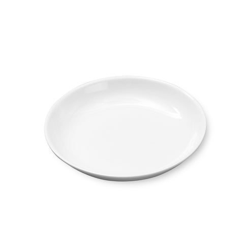 Loveharbor White Porcelain Deep Plate