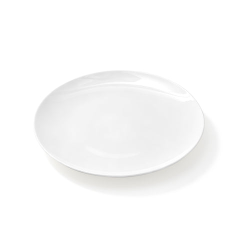 Loveharbor White Porcelain Dinner Plate