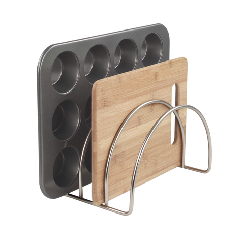 Euro Arc Cabinet & Pantry Organiser -Satin