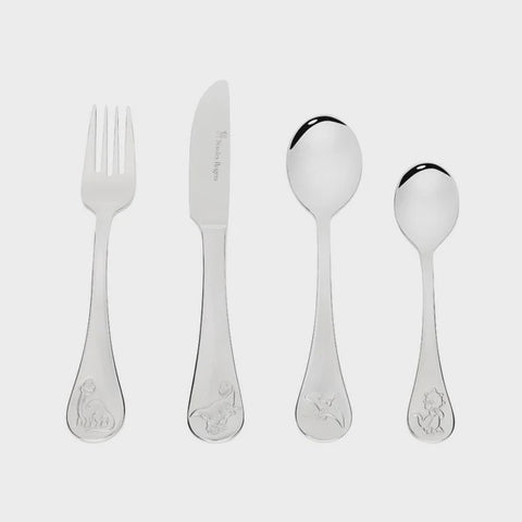 Childrens Cutlery Dinosaurs 4 Piece Set