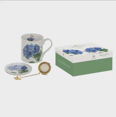 Jenny's Garden Blue Hydrangea Gift Set