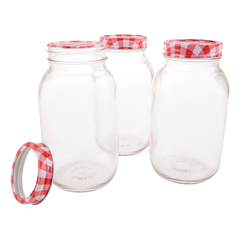Mason Preserving Jars 1L Set of 4