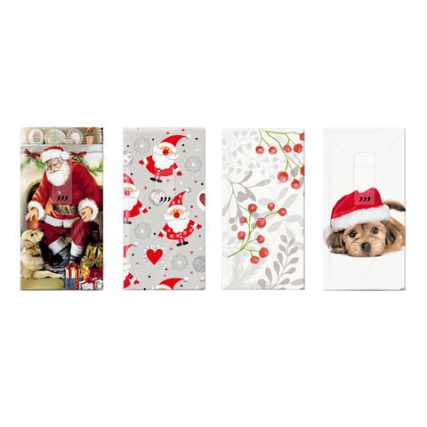 Hanky Display Units Xmas - Red Theme