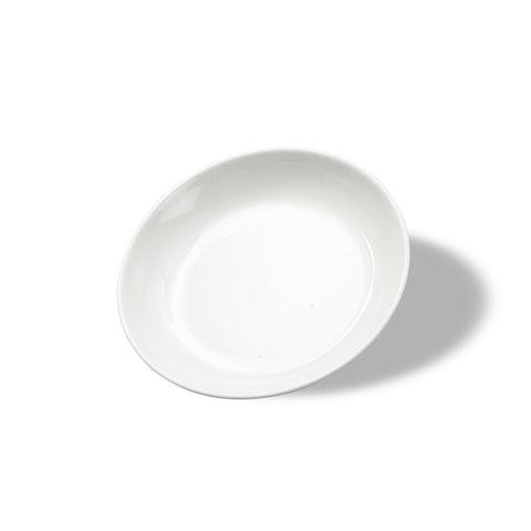 Loveharbor White Porcelain Deep Plate