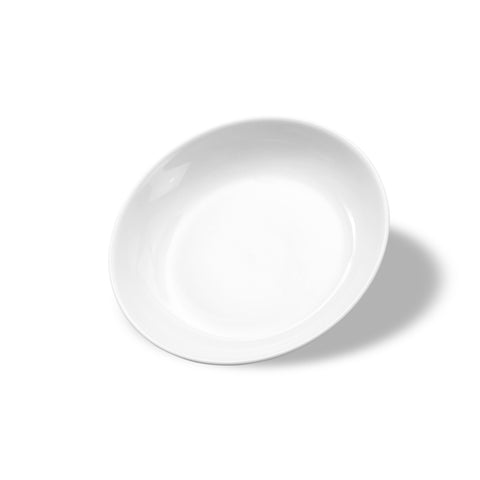 Loveharbor White Porcelain Deep Plate