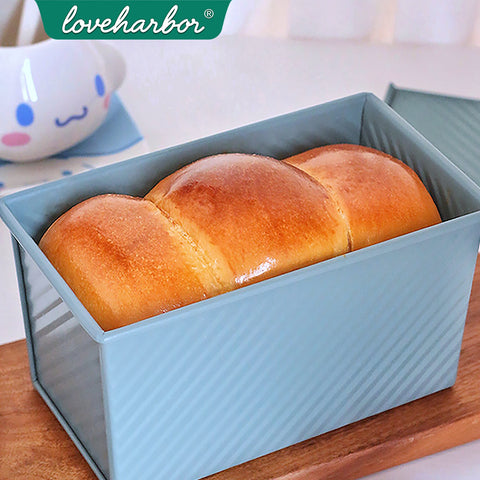 Loveharbor Green Earth Non-Stick Covered Loaf Pan
