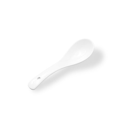 Loveharbor White Porcelain Soup Ladle