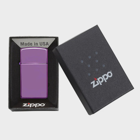 High Polished Purple Slim