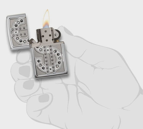 Swarvoski High Polished Chrome