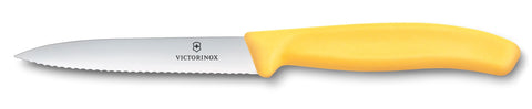 Swiss Classic Paring Knife, 10cm, Wavy Edge