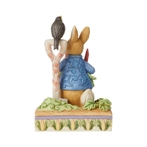 Beatrix Potter By Jim Shore - 14.5cm/5.7" Peter Rabbit Eating Radishes