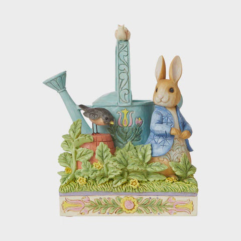 Beatrix Potter By Jim Shore - 15Cm/6" Peter Rabbit With Watering Can
