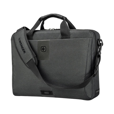 MX ECO Brief 16 Laptop Briefcase Charcoal